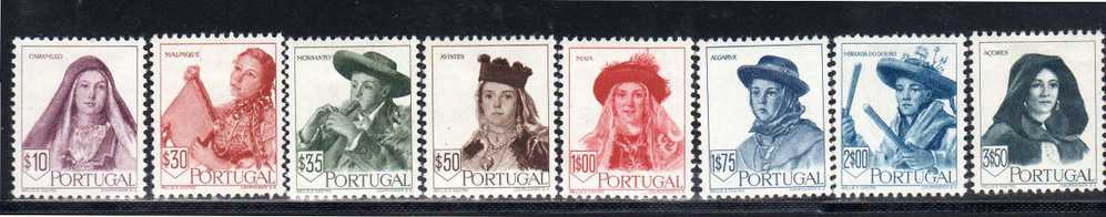 Portugal-  N° 688/95 * ( 1947) Coiffures - Ungebraucht