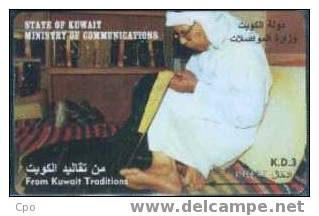 # KOWEIT 23 From Kuwait Tradition - Man Sew Kd3 Gpt   Tres Bon Etat - Koeweit