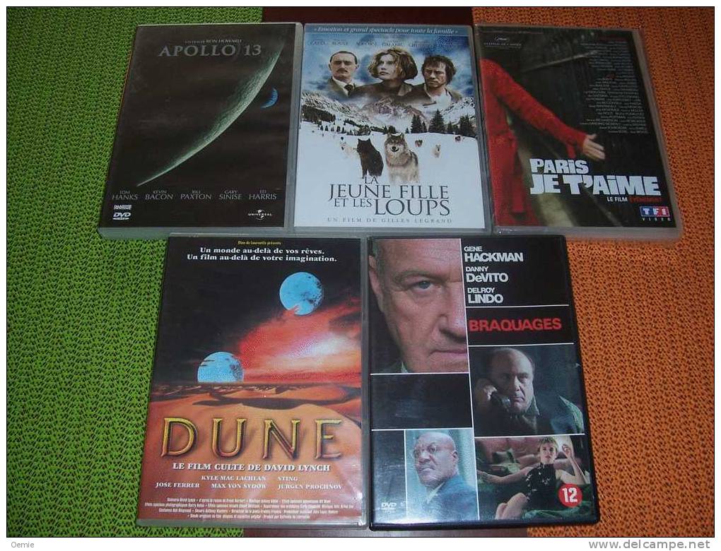 PROMO  DVD  REF 214  °° °°°  LE LOT DE 5 DVD  POUR 20 EUROS °°° - Science-Fiction & Fantasy