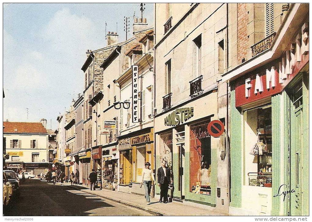 Hauts De Seine - Nanterre Rue Henri Barbusse, Commerces Magasins En 1977 - Nanterre
