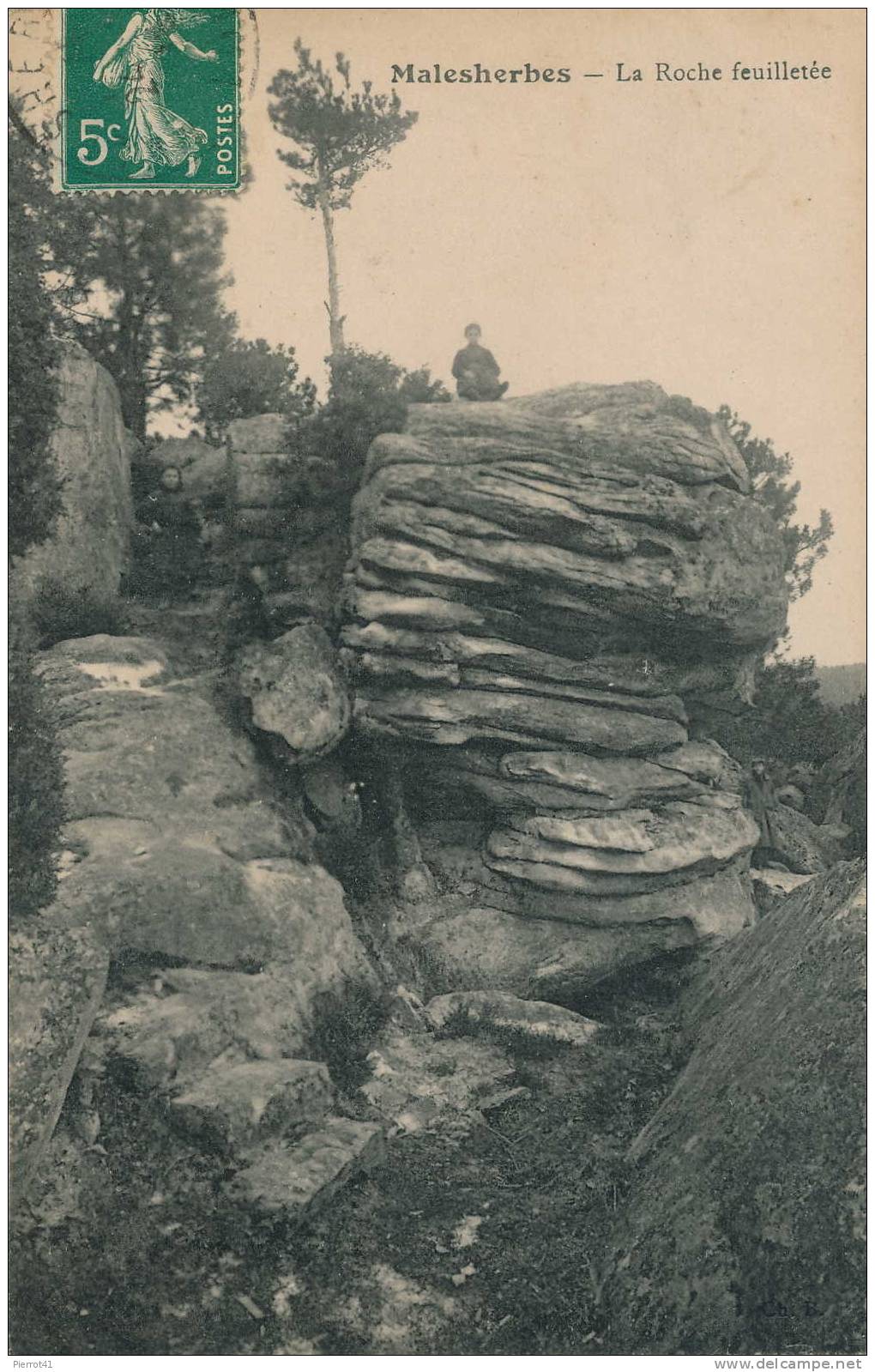 MALESHERBES - La Roche Feuilletée - Malesherbes