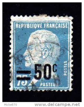 France N°219 Oblitéré Type Pasteur Surchargée - 1922-26 Pasteur