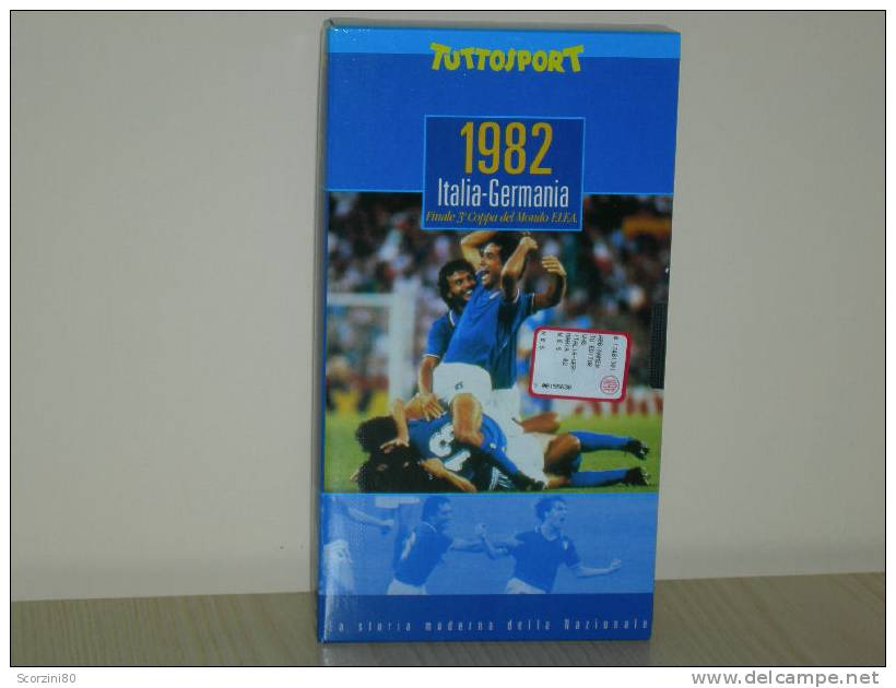 VHS-Mondiali 1982 ITALIA-GERMANIA Tuttosport PARTITA - Sports