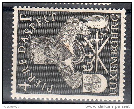 LUSSEMBURGO / LUXEMBOURG 1953 PIETRO D'ASELT * N° 475 - Unused Stamps