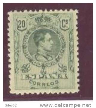 ES272-L3122-N2. España.Spain.Espagne.ALFO NSO XIII.1909/2  (Ed 272**) Sin Charnela.MAGNIFICO . - Unused Stamps