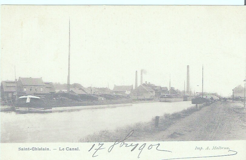 SAINT-GHISLAIN   - LE CANAL - Saint-Ghislain