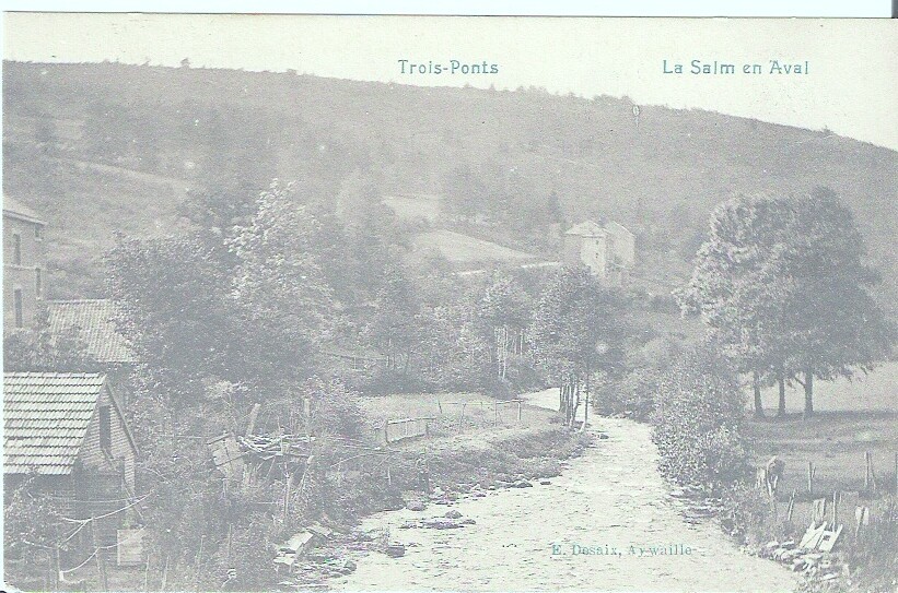 TROIS -PONTS - LA SALM EN AVAL - Trois-Ponts