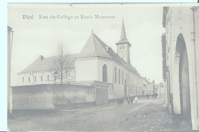 VISÉ - RUE DU COLLÉGE ET ECOLE MOYENNE - Visé