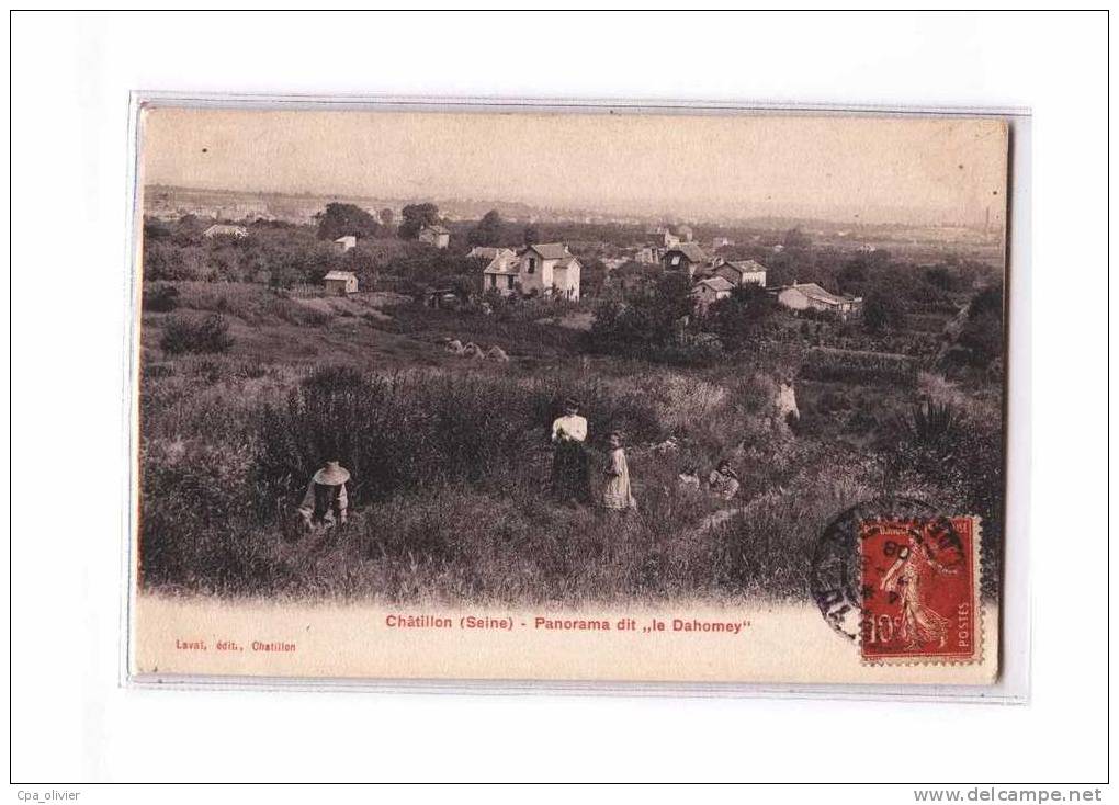 92 CHATILLON Vue Générale, Dahomey, Animée, Ed Laval, 1908 - Châtillon