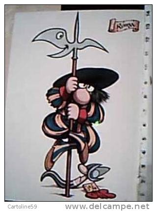 JACOVITTI  ILLUSTRATA ROMA GUARDIA SVIZZERA PAPALE N1975   CR14381 - Uniforms