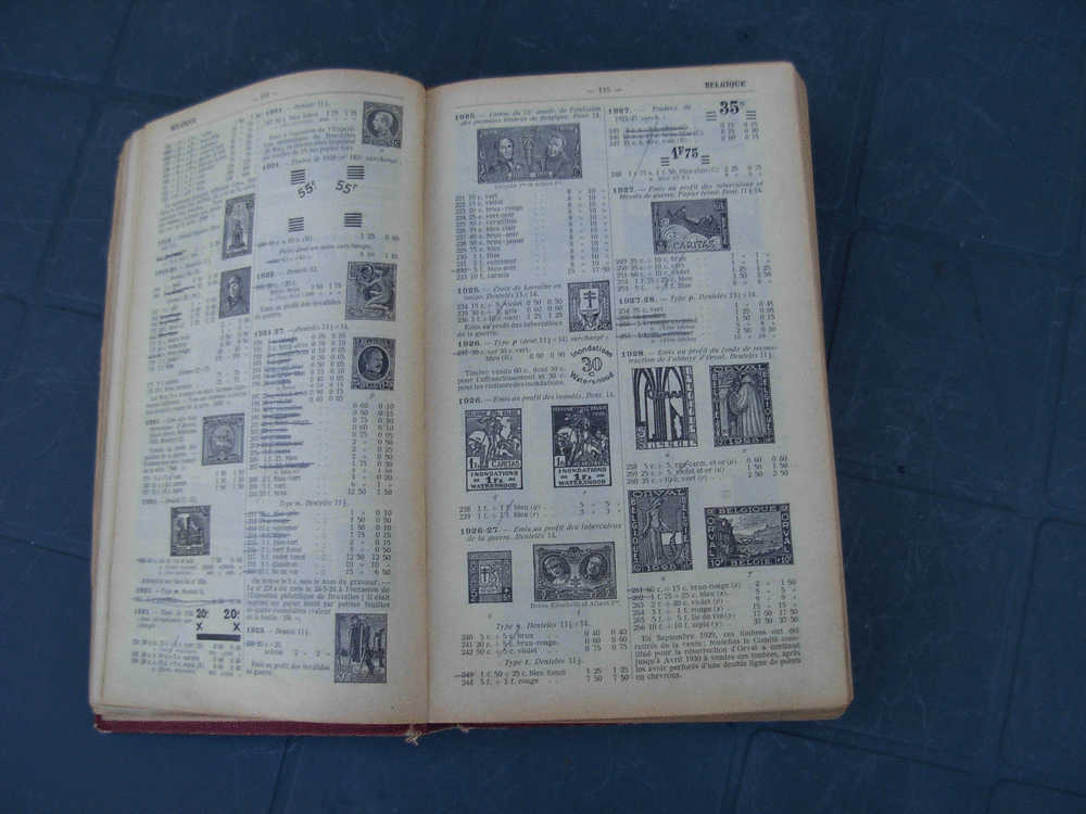 CATALOGUE DE TIMBRE-POSTE - YVERT &TELLIER- CHAMPION 1936 - Andere & Zonder Classificatie