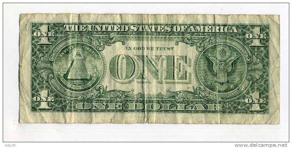 - ETATS-UNIS . 1 $  2003 . BILLET USAGE . PLIS - Federal Reserve (1928-...)