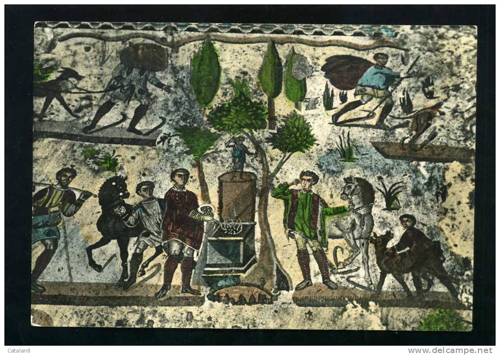 S2231 CARTOLINA POSTALE SICILIA ENNA PIAZZA ARMERINA VILLA ROMANA MOSAICI FG.V. - Enna