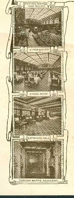 THE ROYAL HOTEL, Woburn Place, Russell Square, London (1929) Pour Réservation De M. De Longeaux... - Reino Unido