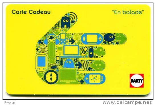 @+ Carte Cadeau - DARTY - 2010 - Carte N° 2. - Tarjetas De Fidelización Y De Regalo