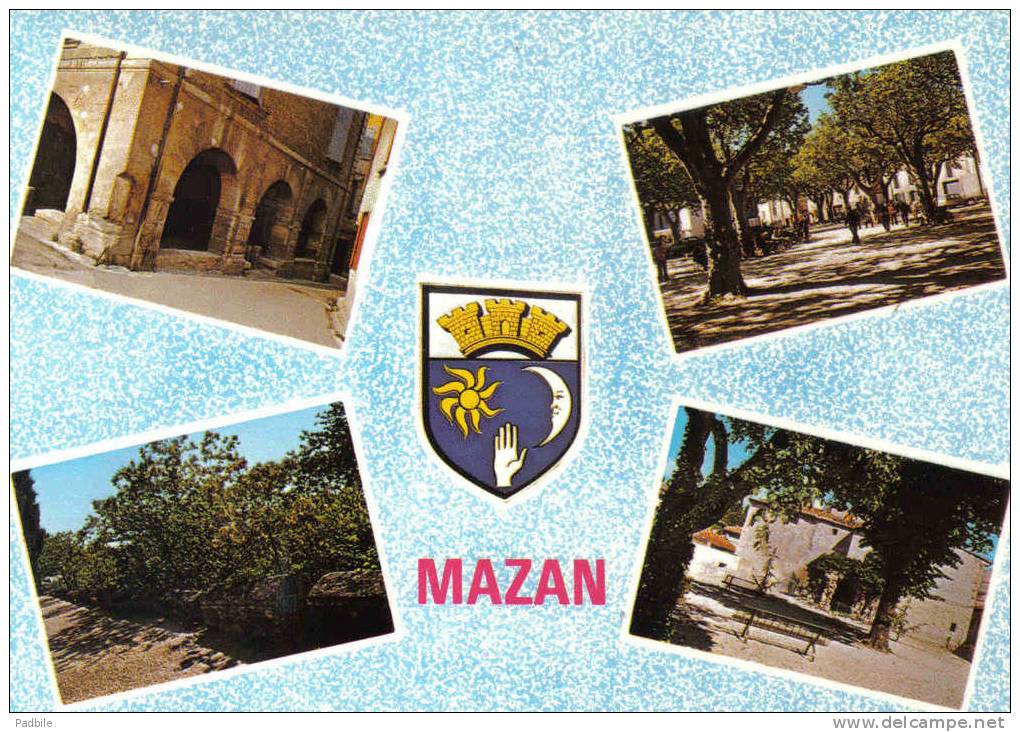 Carte Postale 84. Mazan  Très Beau Plan - Mazan