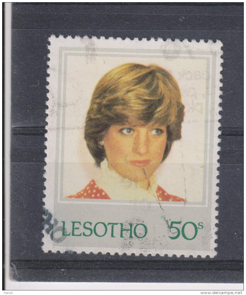 Yvert 499 Oblitéré Mariage Princesse Lady Diana - Lesotho (1966-...)