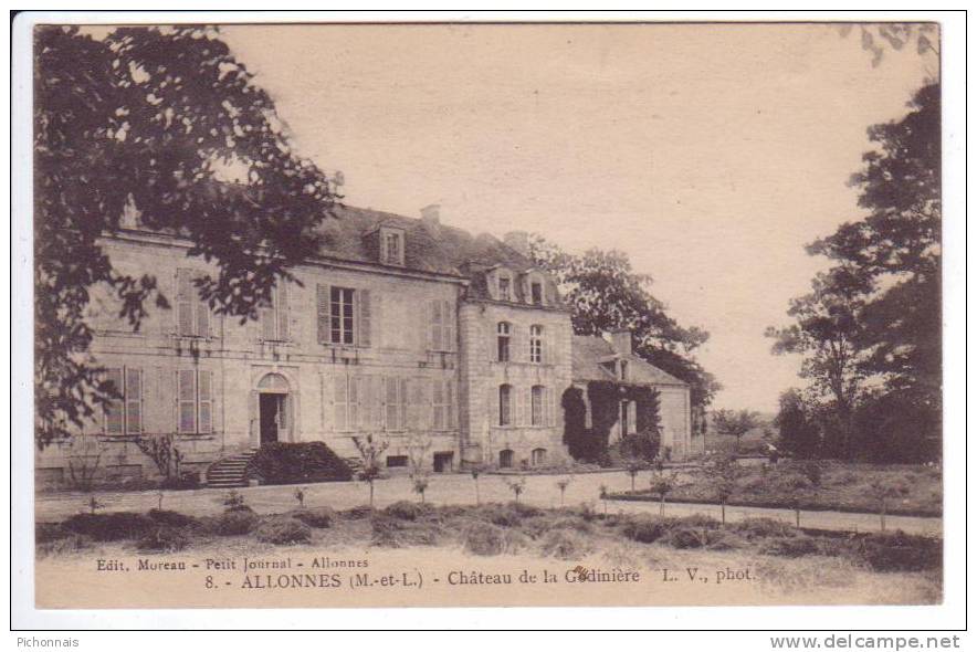 49 ALLONNES   Chateau De La Godinière - Allonnes