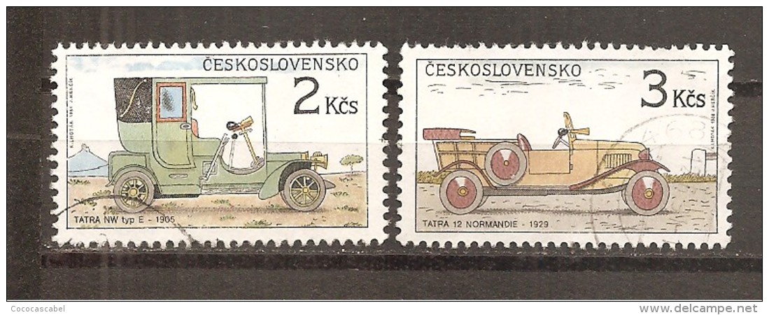 Checoslovaquia - Czechoslovakia Nº Yvert 2759-60 (usado) (o). - Usati