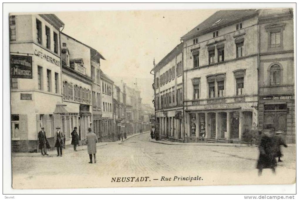 NEUSTADT  - Rue Principale. - Neustadt Am Rübenberge
