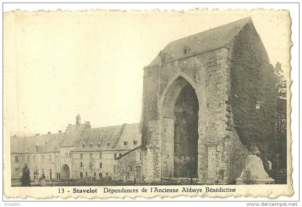Belgique. Liège .Stavelot. Dépendances  De L'ancienne Abbaye Bénédictine . - Stavelot