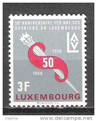 Luxembourg - 1966 - Y&T 678 - Neuf ** - Nuevos