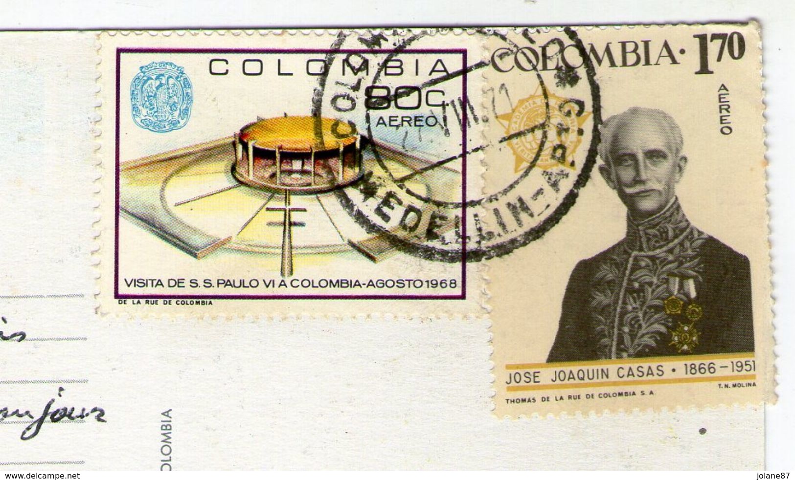 CPM    COLOMBIA    COLOMBIE     1971     SANTA MARTA        BAHIA CONCHA - Kolumbien