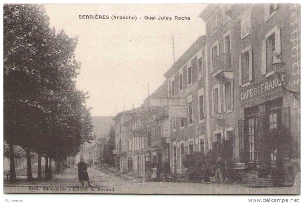 SERRIERES - Quai Jules Roche - Serrières