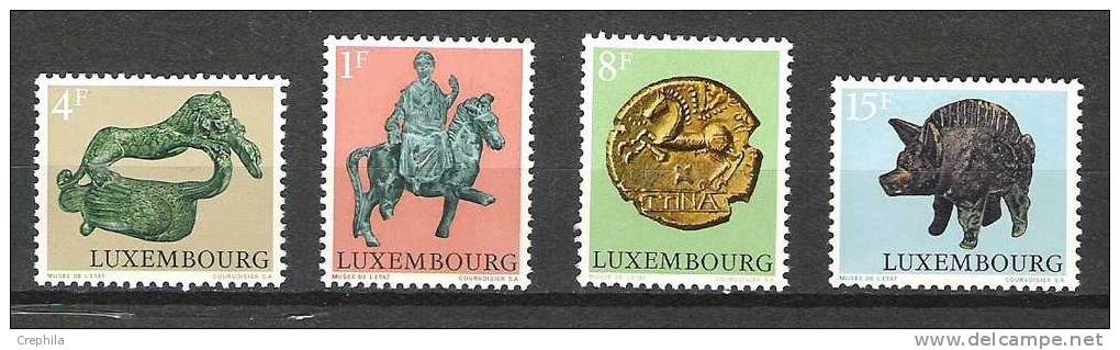 Luxembourg - 1973 - Y&T 808/11 - Neuf ** - Ongebruikt