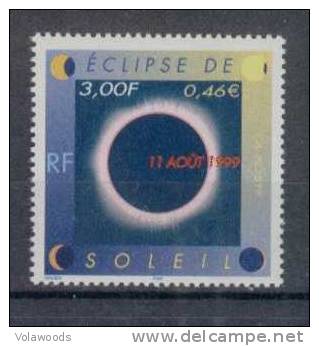 Francia - Serie Completa Nuova: Eclissi Di Sole - Astronomie