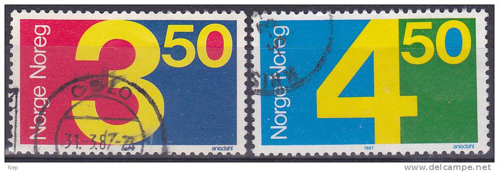 NOORWEGEN - Michel - 1987 - Nr 961/62 - Gest/Obl/Us - Used Stamps