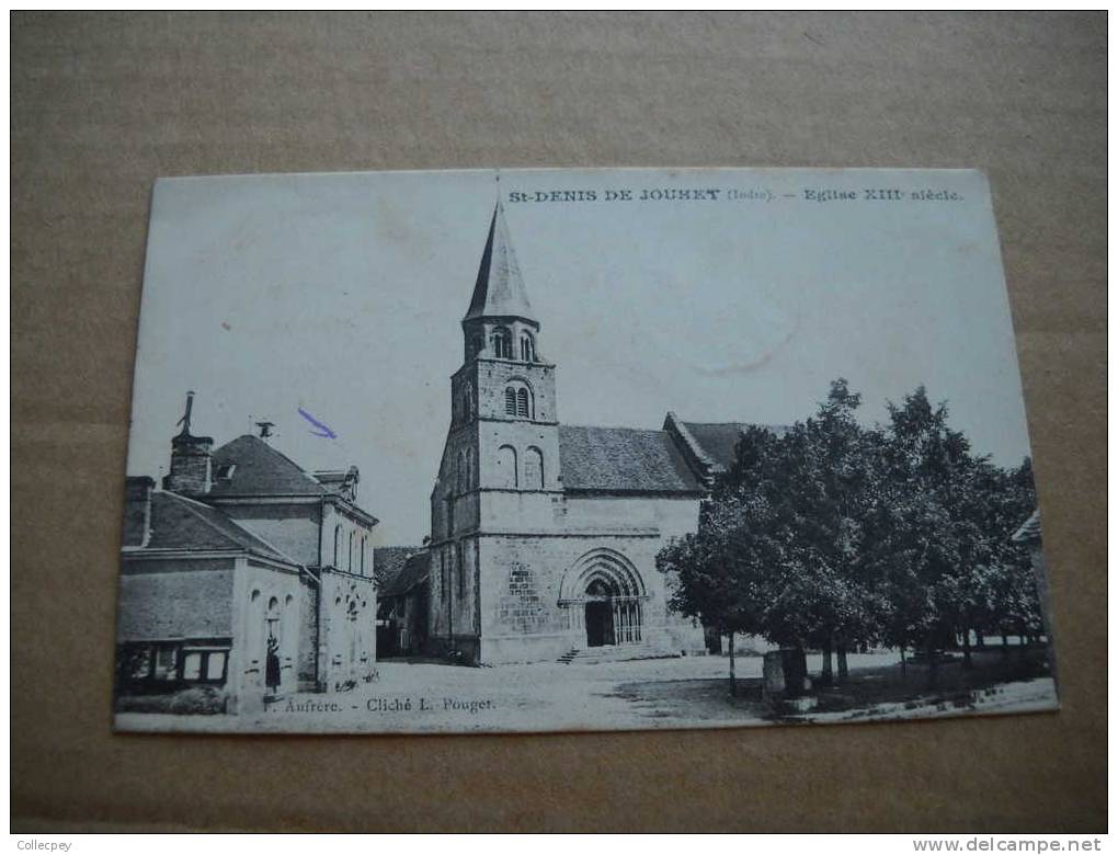 CPA SAINT DENIS DE JOUHET Eglise XIIIe Siècle - Autres & Non Classés