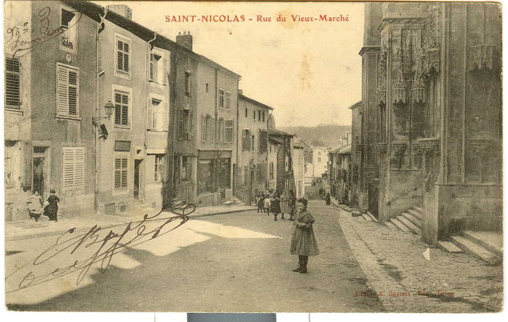 St-Nicolas Rue Du Vieux Marché - Saint Nicolas De Port