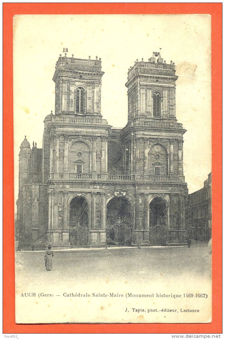 Dpt 32  Auch " Cathedrale Sainte Maire ( Monument Historique 1469-1662) " - Auch