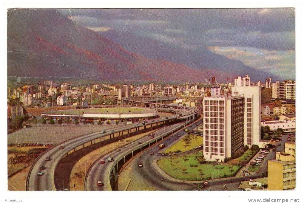 VENEZUELA - Caracas, El Pulpo, Track Folding, Year 1970 - Venezuela