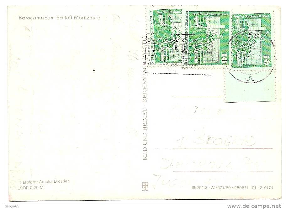 Bild Und Heimat - Traveled 1960th - Moritzburg