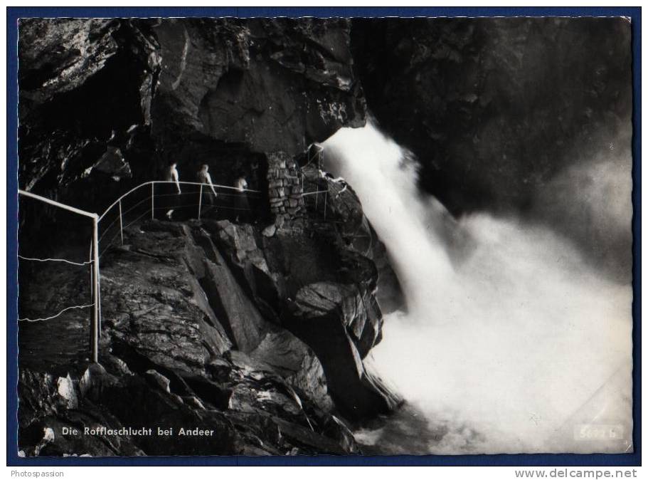 Die Rofflachlucht Bei Andeer - Cascade - Chute D´eau - Wasserfall - Graubünden - Andeer