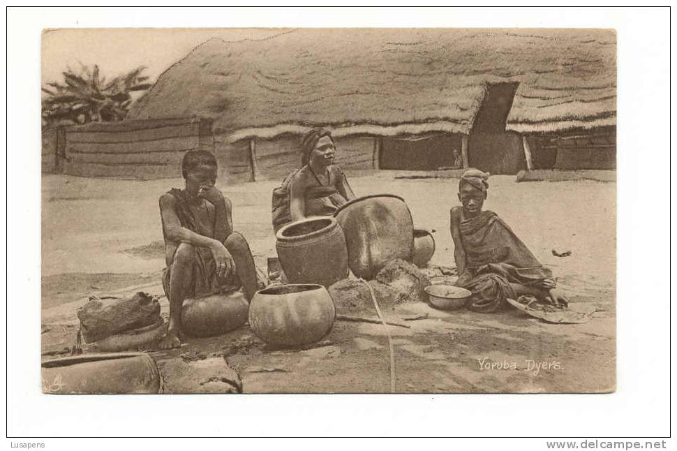 OLD FOREIGN 4756 - NIGERIA - LAGOS - Oyuruba Dyers-  RAPHAEL TUCK & SONS - Nigeria