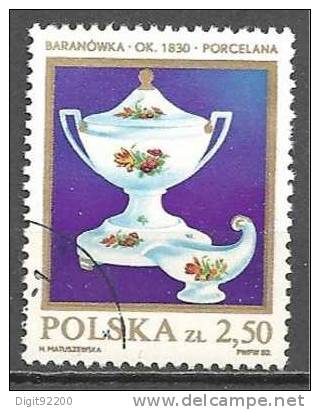 1 W Valeur Oblitérée,used - POLOGNE -  POLSKA * 1982 - N° 1021-4 - Used Stamps