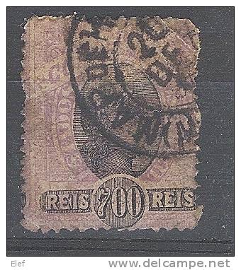 BRAZIL / Brésil, 1894 , Yvert N° 86 , 700 R Violet / Noir Obl , B/TB, Cote 2,50 Euros - Oblitérés