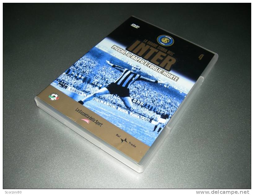 DVD-LA GRANDE STORIA DELL'INTER N° 4 - Sports