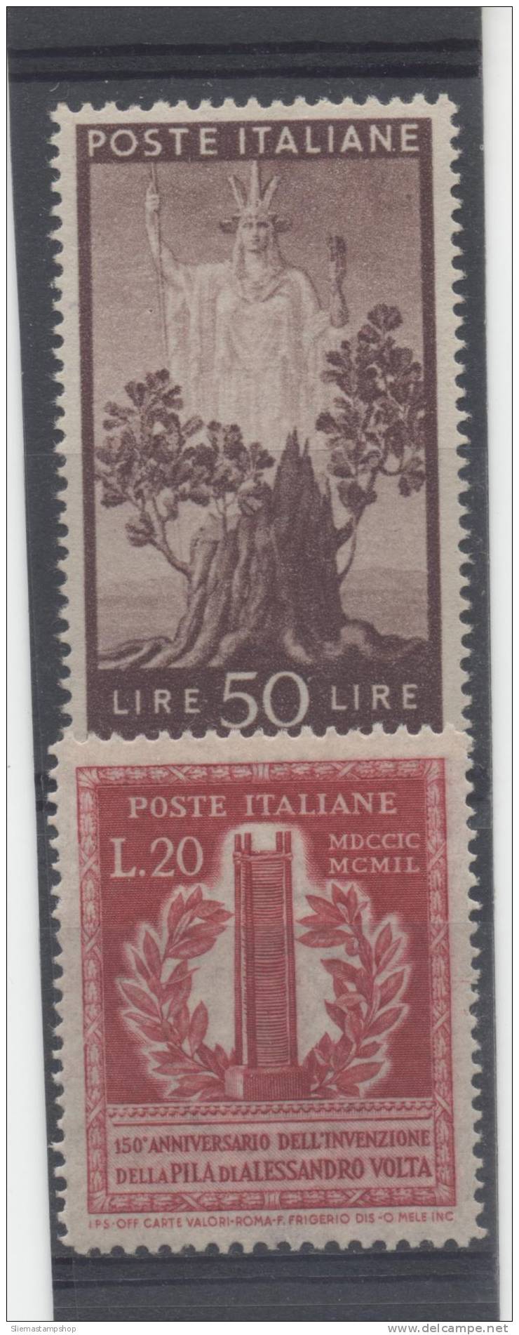 ITALY - 1945/49, 2V. - V3090 - 1946-60: Ungebraucht