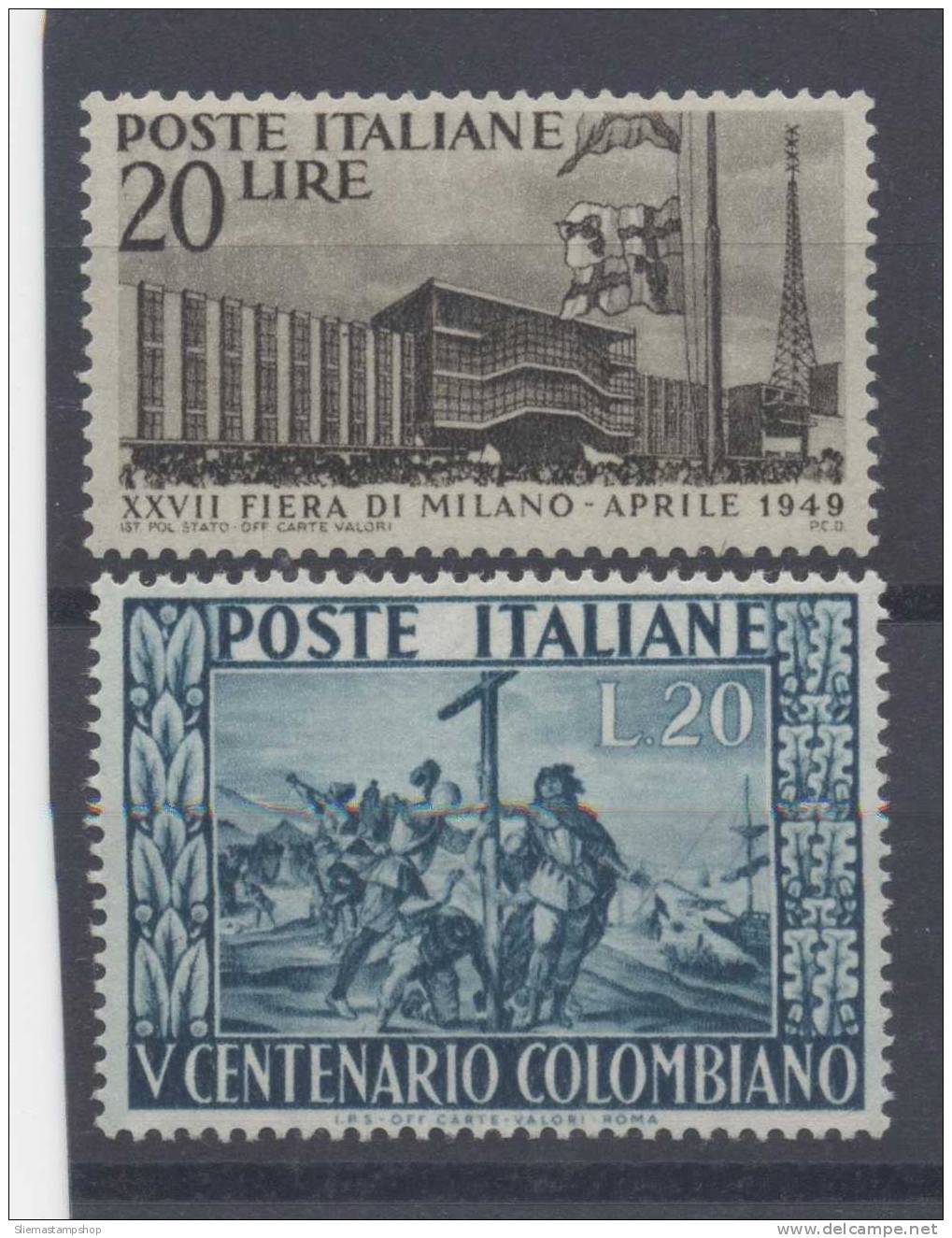 ITALY - 1945/51 MILAN FAIR - V3092 - 1946-60: Ungebraucht
