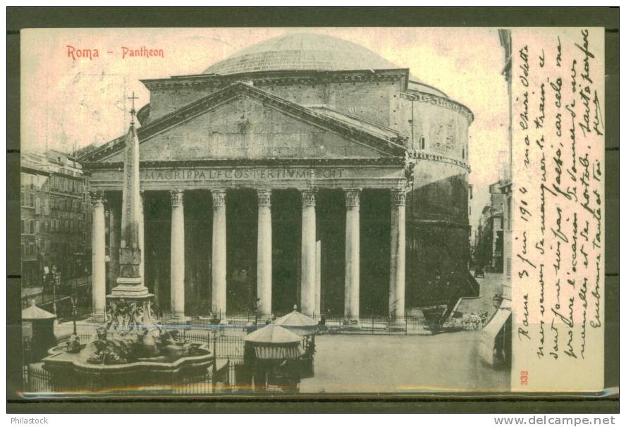 ITALIE CPA 1904 Panthéon - Panthéon