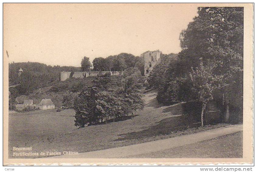 BEAUMONT: Fortifications De L'ancien Château - Beaumont