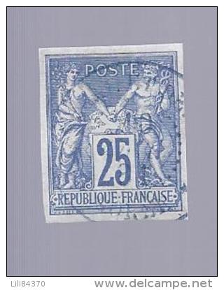 Colonies Francaises No 35 0b  C. Bleu - Sage