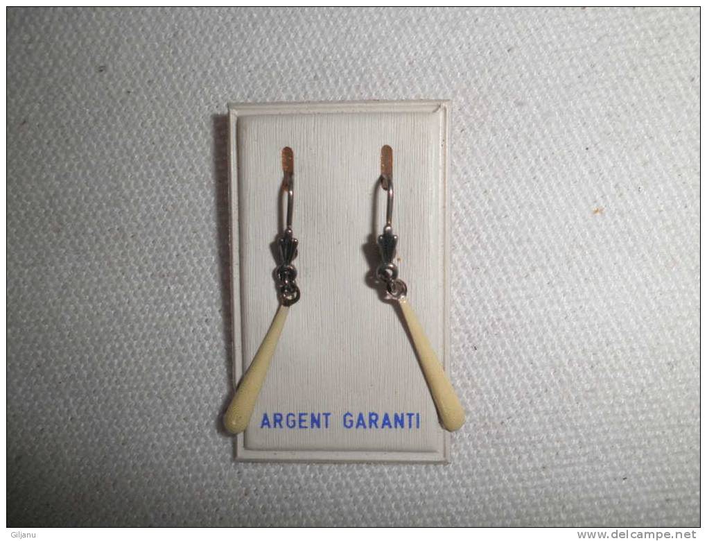 JOLI BOUCLES D OREILLES  ARGENT GARANTI - Earrings
