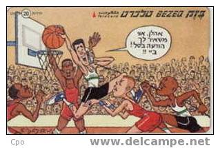 # ISRAEL A41 Basket Ball 20 Landis&gyr -basket,sport-  Tres Bon Etat - Israel