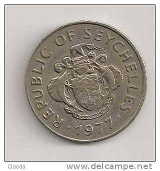 8806 REPUBLIC OF SEYCHELLES 1 RUPEE -1977- ( Tortue). - Seychelles