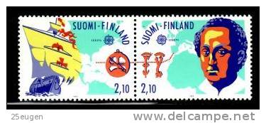 FINLAND  1992 EUROPA CEPT   MNH - 1992